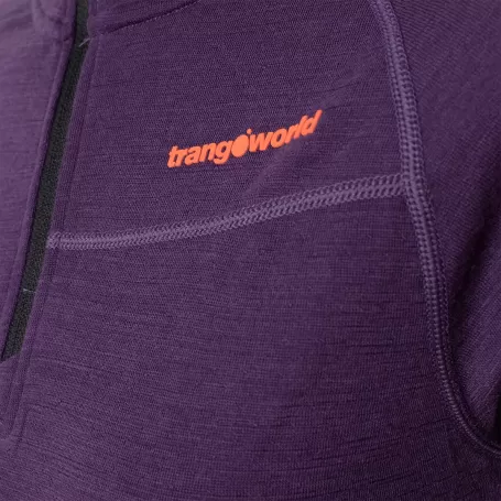 Trangoworld PULLOVER INTERIOR TRX2 WOOL WM PRO VD MORADO