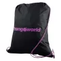 Trangoworld LANER MOCHILA PRETA/MALVA PROFUNDO