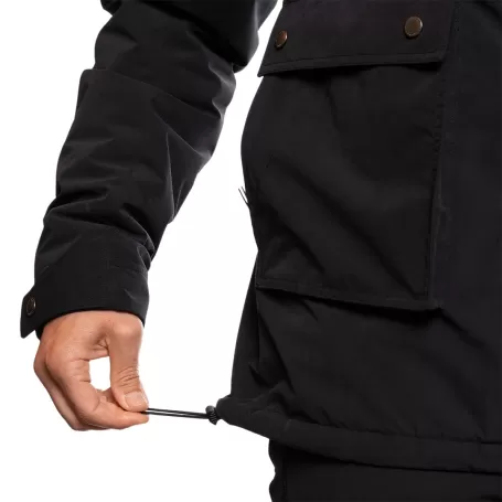 JAQUETA PRETA TÉRMICA PADMA Trangoworld