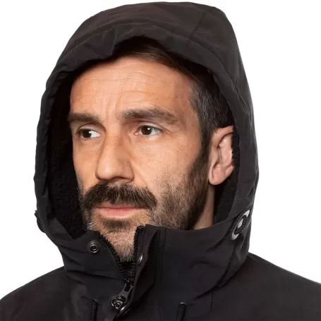 JAQUETA PRETA TÉRMICA PADMA Trangoworld