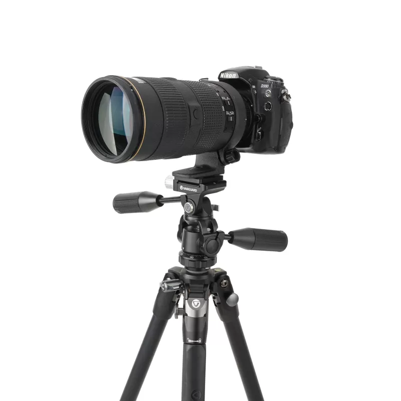 Tripé de alumínio Vanguard Veo 3 233APS, cabeça esférica de 3 vias