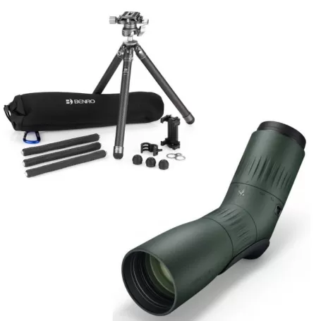 SWAROVSKI ATC 17-40X56 + Estojo + Tripé BENRO TablePod Fex