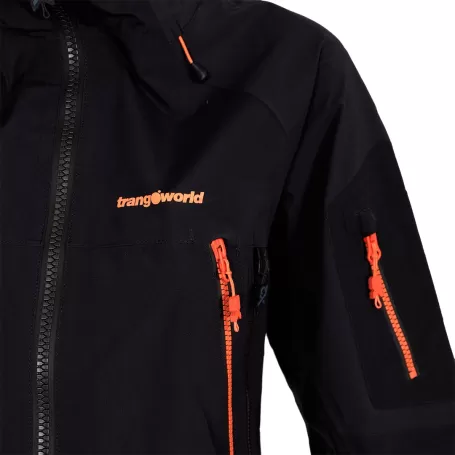 Trangoworld CHAQUETA TRX2 SHELL WM PRO NEGRO/NEGRO