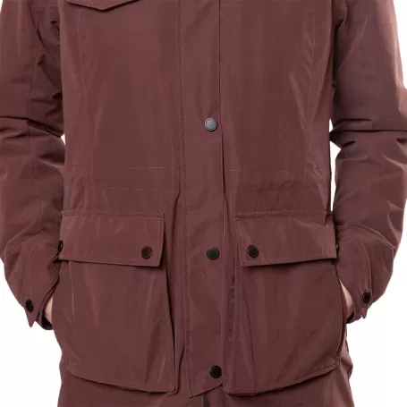 Trangoworld PARKA RIVIERA TÉRMICA CHOCOLATE MARROM