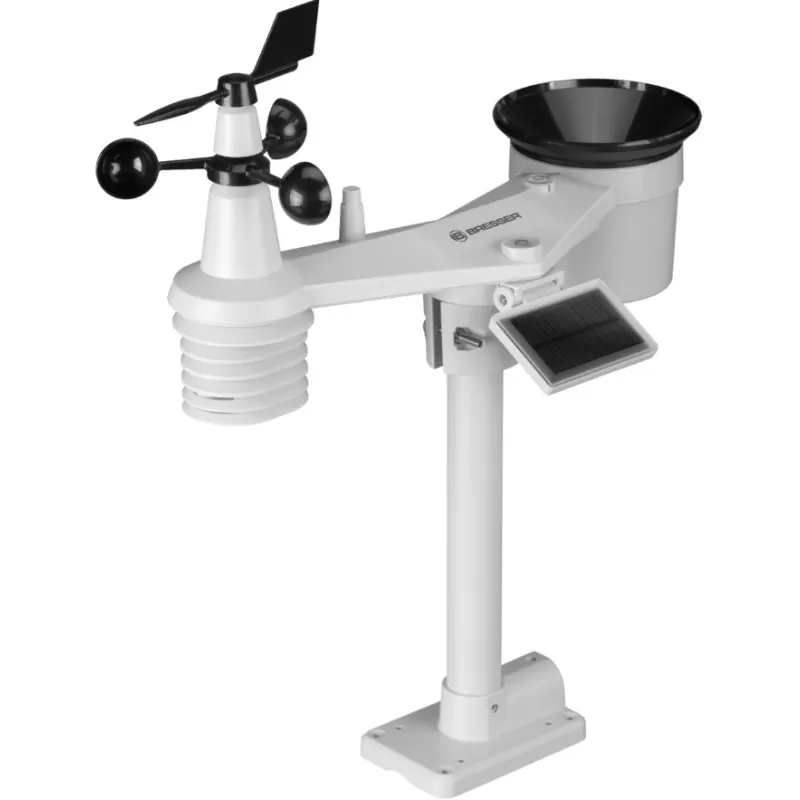 Estação meteorológica BRESSER 4CAST XL 7 em 1 para 8 dias com sensor solar