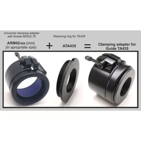 Reductor de rosca Rusan para Guide TA y TB, Night-Lux TA435, Lahoux Clip