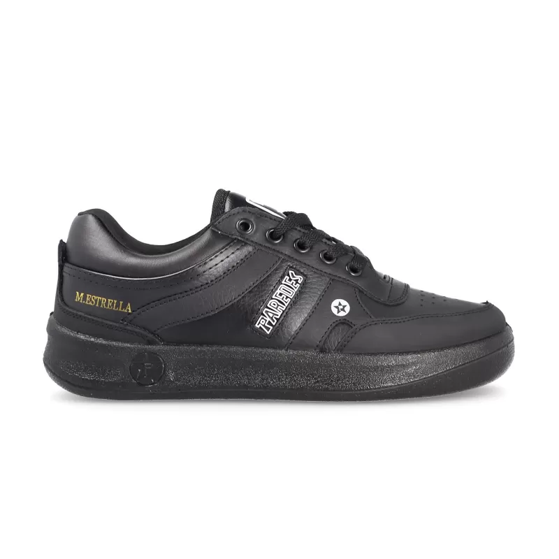Paredes Zapatillas Paredes clásicas Estrella Negro Paredes Zapatillas Paredes clásicas Estrella Negro