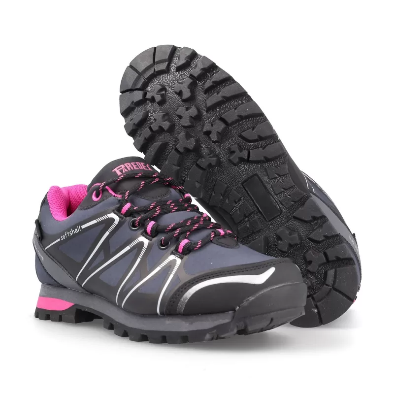 Paredes Zapatillas de Trekking Mujer Lucia fucsia