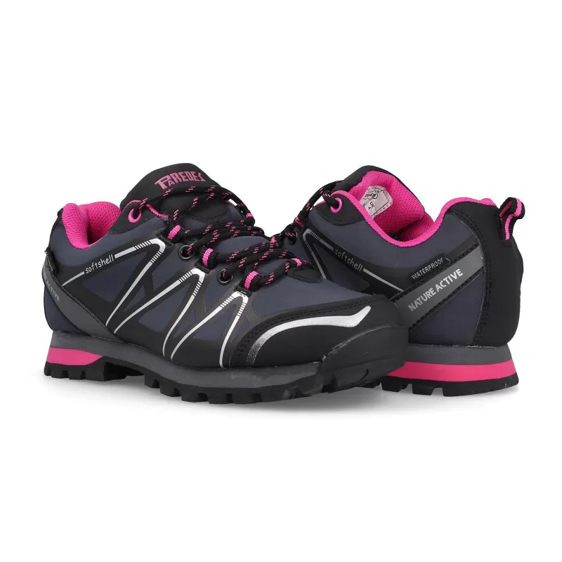 Paredes Zapatillas de Trekking Mujer Lucia fucsia
