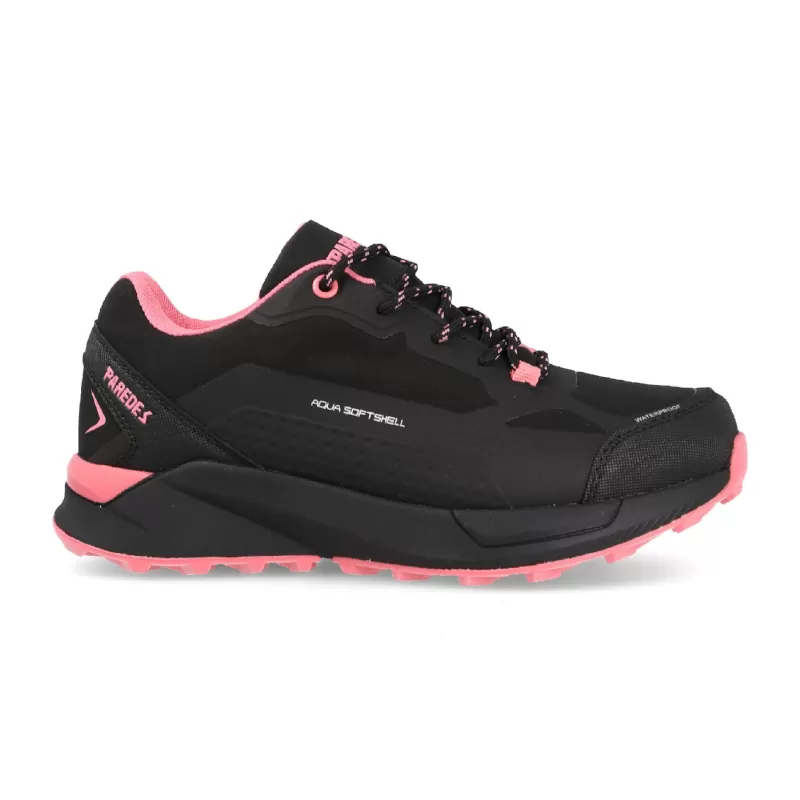 Calçado de caminhada feminino Paredes Chera preto Calçado de caminhada feminino Paredes Chera preto